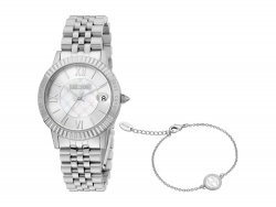 OA210208426 Just Cavalli. Подарочный комплект, состоящий из женских наручных часов и браслета. Just Cavalli