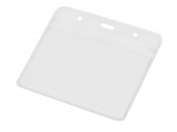 OA2003024125 Бейдж Crystal Flat 115*101 мм (внут.размер  98*68 мм), прозрачный