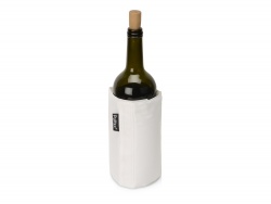 OA210209838 Pulltex. WINE COOLER SATIN WHITE/Охладитель-чехол для бутылки вина или шампанского, белый