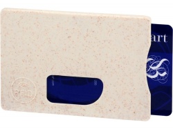 OA2003028887 Чехол для карт RFID Straw, бежевый
