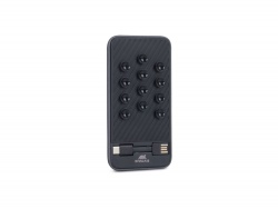 OA2102092986 RIVACASE. Внешний аккумулятор VA2218 на присосках c кабелем USB-C, 8000 mAh, черный