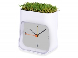OA1701401947 Часы настольные Grass, белый/зеленый