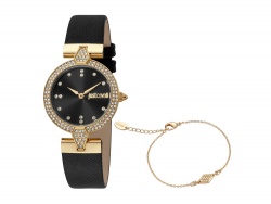 OA210208419 Just Cavalli. Подарочный комплект, состоящий из женских наручных часов и браслета. Just Cavalli