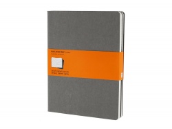 OA170122647 Moleskine. Записная книжка Moleskine Cahier (в линейку, 3 шт.), ХLarge (19х25см), серый