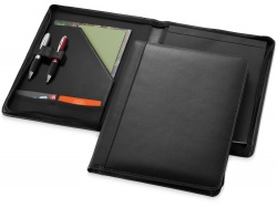 OA92BG-BLK255 Avenue. Папка А4 Harvard на молнии, черный