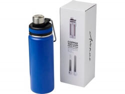 OA2102091413 Avenue. Спортивная бутылка Gessi объемом 590 мл с медной вакуумной изоляцией, cиний
