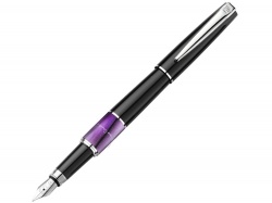 OA2003024218 Pierre Cardin LIBRA. Ручка перьевая Pierre Cardin LIBRA с колпачком, черный/фиолетовый/серебро