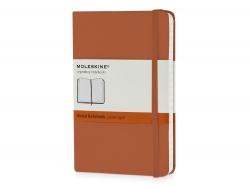 OA170122558 Moleskine. Записная книжка Moleskine Classic (в линейку) в твердой обложке, Pocket (9x14см), оранжевый коралл