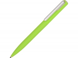 OA2003027302 Ручка шариковая пластиковая Bon с покрытием soft touch, зеленое яблоко