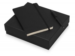 OA2003024601 Подарочный набор Moleskine Indiana с блокнотом А5 Soft и ручкой, черный