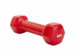 OA2003025629 Bradex. Гантель обрезиненная Ironman 4 кг, красный