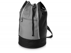 OA92BG-BLK152 Slazenger. Сумка-мешок Brisbane, черный/серый