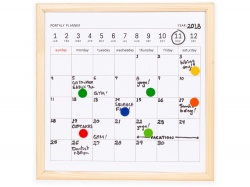 OA2003028399 Kikkerland. Календарь для заметок с маркером Whiteboard calendar