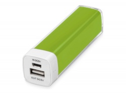 OA200302547 Портативное зарядное устройство Ангра, 2200 mAh, зеленое яблоко