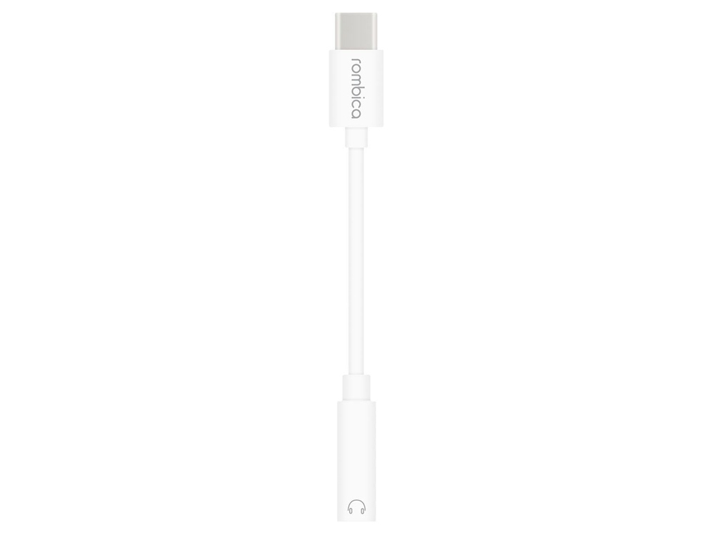 OA2102092027 ROMBICA. Rombica Type-C Adapter 3.5 White, белый