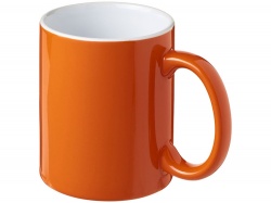 OA200302453 Керамическая кружка Java, оранжевый/белый