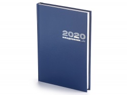 OA2003023452 Альт. Ежедневник А5 датированный Бумвинил 2020, синий