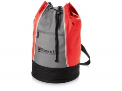 OA92BG-RED34 Slazenger. Сумка-мешок Brisbane, красный/серый