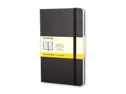 MS1D-BLK30 Moleskine Classic. Записная книжка Moleskine Classic (в клетку) в твердой обложке, Large (13х21см), черный