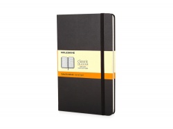 MS1D-BLK20 Moleskine Classic. Записная книжка Moleskine Classic (в линейку) в твердой обложке, Pocket (9x14см), черный