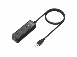 OA2003026880 ORICO. USB-концентратор Orico W5PH4-U3 (черный)