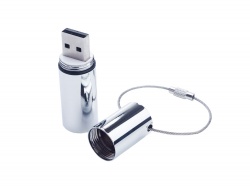 OA2102092464 USB-флешка на 128 ГБ, 3.0 USB  серебро