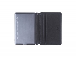 OA2102091162 Xoopar. Портмоне с зарядным устройством INE, 3000 mAh, черный
