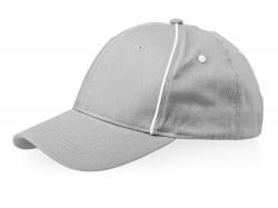 OA76TX-GRY22 Slazenger. Бейсболка Break 6-ти панельная, серый/белый
