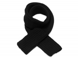 OA2102095772 US Basic. Шарф Nordend, крупный риб, черный