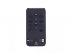 OA2102092987 RIVACASE. Внешний аккумулятор VA2208 на присосках с кабелем micro USB, 8000 mAh, черный