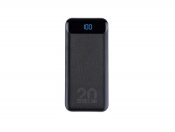 OA2102095518 RIVACASE. RIVACASE VA2580 (20 000mAh), QC/PD 20W внешний аккумулятор с дисплеем, черный /24