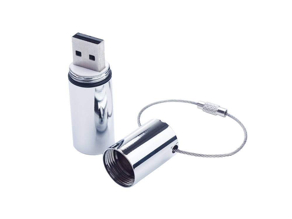 OA2102092461 USB-флешка на 512 Mb, серебро