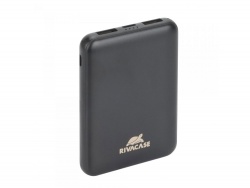 OA2102092989 RIVACASE. Внешний аккумулятор VA2405, 5000 mAh, черный