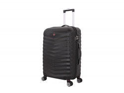 OA210208124 SWISSGEAR. Чемодан SWISSGEAR FRIBOURG, АБС-пластик, 49x31x77 см, 97 л, черный