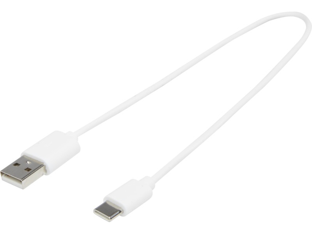 OA2408282711 Кабель с раъемами USB-A и Type-C TPE 2A, белый