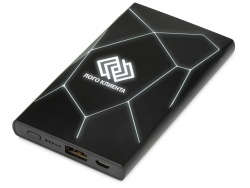 OA24082810372 Xoopar. Портативное беспроводное зарядное устройство Geo Wireless, 5000 mAh, черный