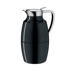 TM2303175 ALFI Pallas. Вакуумный термокувшин со стеклянной колбой тм ALFI  PALLAS Black 1L