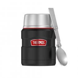 TM2303138 Thermos King. Термос из нерж. стали с ложкой тм THERMOS  SK3000 RCMB 0,47L