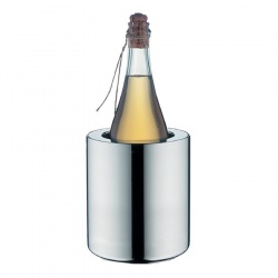 TM2303179 ALFI IcePod. Ведро-охладительиз нерж. стали для бутылок 0,7L и 1L ,  со вставкой, пазами и 2-мя аккум.холода тм ALFI  IcePod   (полированный) 