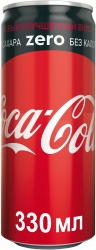 MP2004121032 Газированный напиток COCA-COLA Zero в упаковке, 24х0,33л