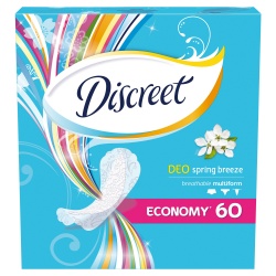 MP200412694 Прокладки ежедневные DISCREET Deo Весенний бриз, 60шт