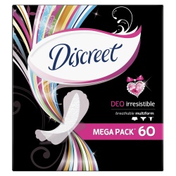 MP200412760 Прокладки ежедневные DISCREET Deo Irresistible Multiform Single, 60шт