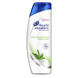 MP200412662 Шампунь HEAD AND SHOULDERS Уход за чувствительной кожей головы, 400 мл