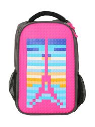 UPWY-A009R Upixel. Пиксельный рюкзак Full Screen Biz Backpack WY-A009 Фуксия