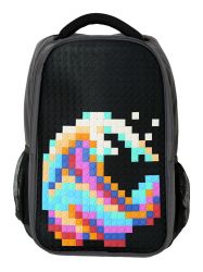 UPWY-A009G Upixel. Пиксельный рюкзак Full Screen Biz Backpack WY-A009 Черный