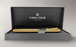 CA1R-MLT31 Carandache Ecridor. Ручка роллер Carandache Ecridor Chevron gilded  подар.кор.