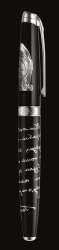 CA1R-BLK20 Carandache Gagarine. Ручка роллер Carandache Gagarin LE SP  подар.кор.