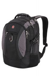 GS184061403 Wenger. Рюкзак WENGER, 15&#39;&#39; , чёрный/серый, полиэстер 900D, 35х23х48 см, 39 л