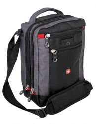 GS1840611153 Wenger. Сумка-планшет WENGER, черный/серый, 22х10х29 см