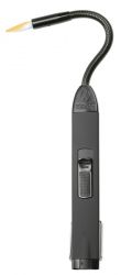 GS184061934 Zippo. Зажигалка газовая ZIPPO Flex Neck, сталь, черная, 25x12x289 мм, в блистере